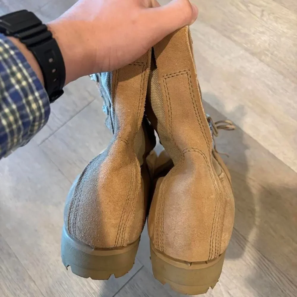 Unbranded Men's Tan and Brown Boots